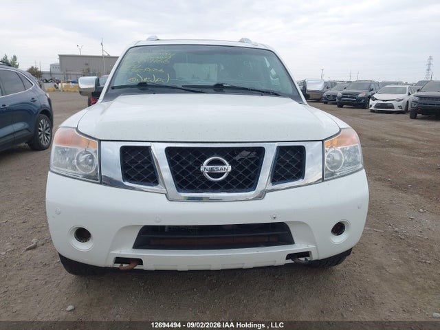 12694494 :رقم المزاد ، 5N1AA0NE3FN607166 vin ، 2015 Nissan Armada Platinum مزاد بيع