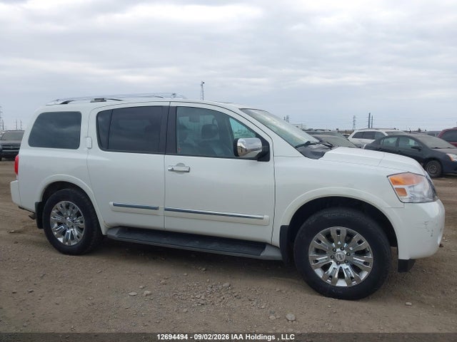 12694494 :رقم المزاد ، 5N1AA0NE3FN607166 vin ، 2015 Nissan Armada Platinum مزاد بيع