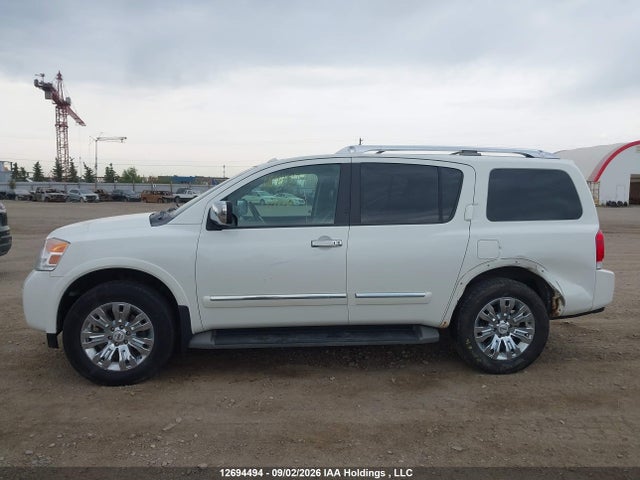 12694494 :رقم المزاد ، 5N1AA0NE3FN607166 vin ، 2015 Nissan Armada Platinum مزاد بيع