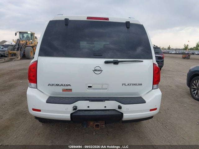12694494 :رقم المزاد ، 5N1AA0NE3FN607166 vin ، 2015 Nissan Armada Platinum مزاد بيع