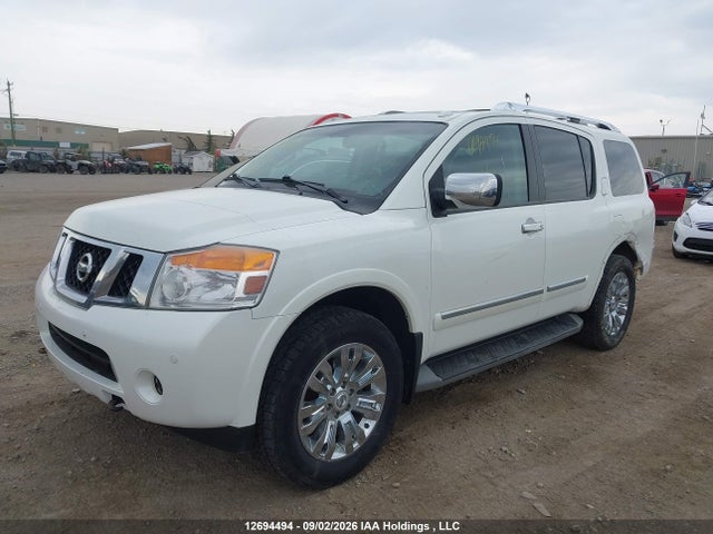 12694494 :رقم المزاد ، 5N1AA0NE3FN607166 vin ، 2015 Nissan Armada Platinum مزاد بيع