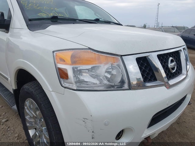 12694494 :رقم المزاد ، 5N1AA0NE3FN607166 vin ، 2015 Nissan Armada Platinum مزاد بيع