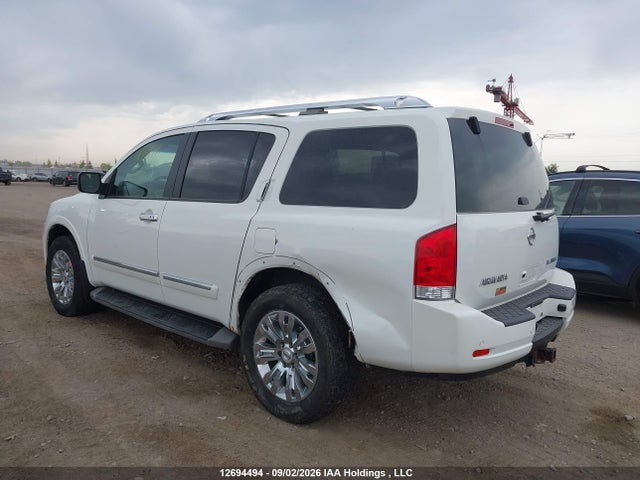 12694494 :رقم المزاد ، 5N1AA0NE3FN607166 vin ، 2015 Nissan Armada Platinum مزاد بيع