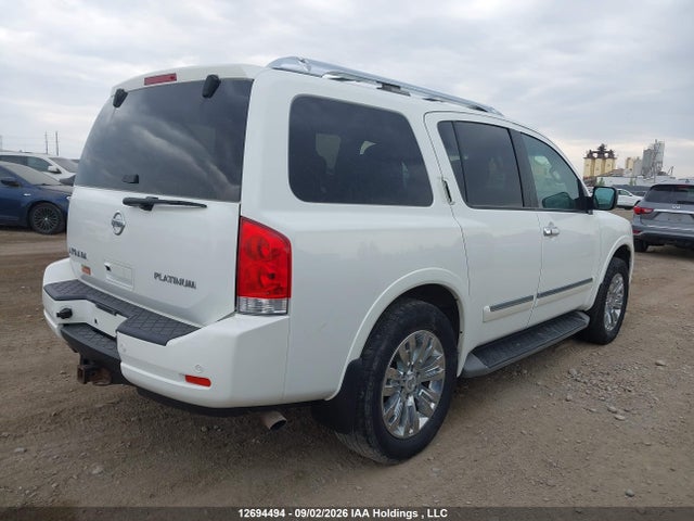 12694494 :رقم المزاد ، 5N1AA0NE3FN607166 vin ، 2015 Nissan Armada Platinum مزاد بيع