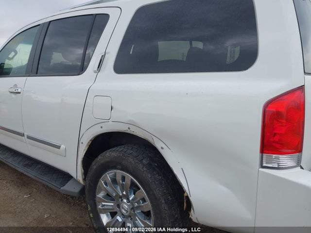 12694494 :رقم المزاد ، 5N1AA0NE3FN607166 vin ، 2015 Nissan Armada Platinum مزاد بيع
