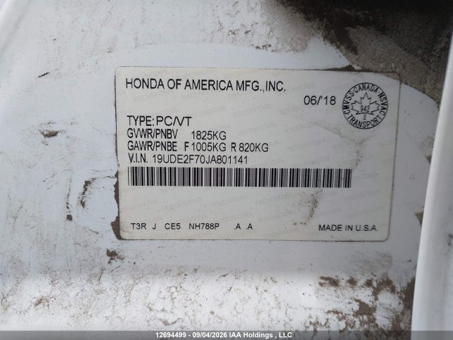 Acura Ilx Premium/technology Package 2018 19UDE2F70JA801141 Image 9