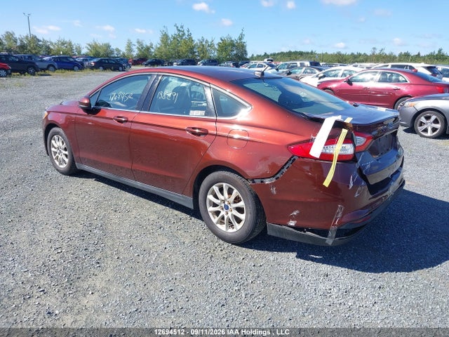 12694512 :رقم المزاد ، 3FA6P0G78GR347617 vin ، 2016 Ford Fusion S مزاد بيع