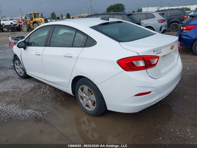 Продажа на аукционе авто 2018 Chevrolet Cruze Ls Auto, vin: 1G1BC5SM5J7175682, номер лота: 12694535