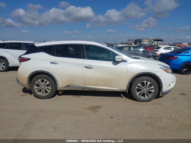2016 Nissan Murano Platinum/sl/sv მანქანა იყიდება აუქციონზე, vin: 5N1AZ2MH1GN122865, აუქციონის ნომერი: 12694561