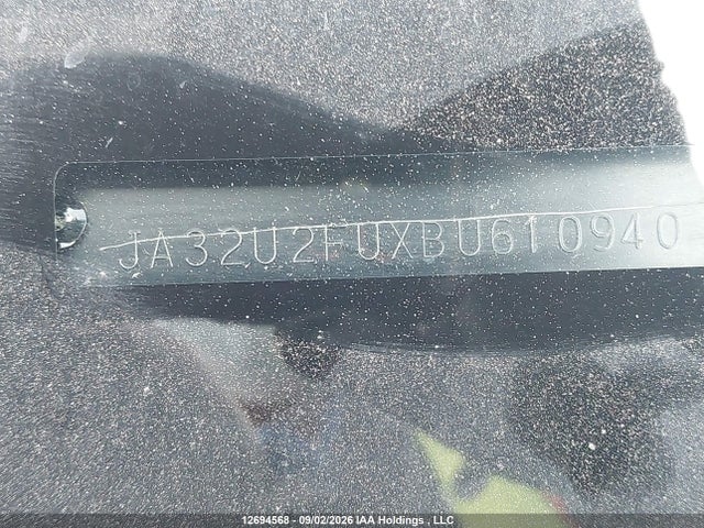 12694568 :رقم المزاد ، JA32U2FUXBU610940 vin ، 2011 Mitsubishi Lancer Es/es Sport مزاد بيع