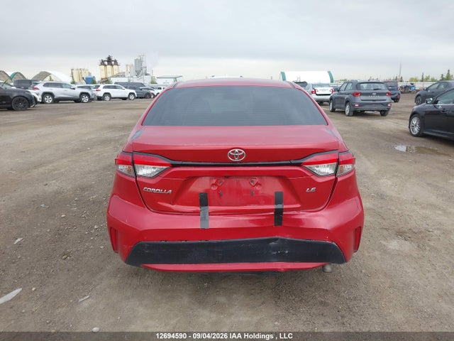 12694590 :رقم المزاد ، 5YFBPRBE0LP109053 vin ، 2020 Toyota Corolla Le مزاد بيع