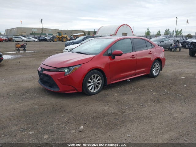 12694590 :رقم المزاد ، 5YFBPRBE0LP109053 vin ، 2020 Toyota Corolla Le مزاد بيع