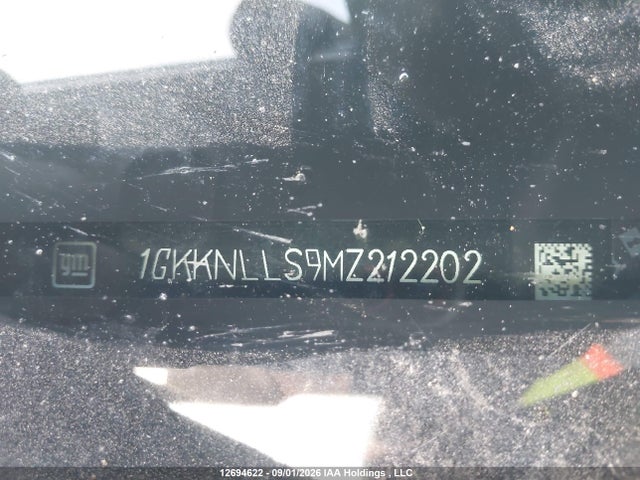 Aukcja sprzedaży 2021 Gmc Acadia, vin: 1GKKNLLS9MZ212202, numer aukcji: 12694622