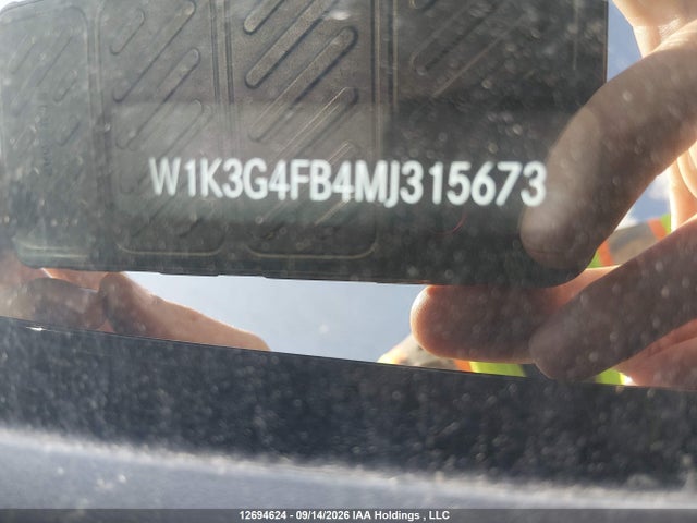 12694624 :رقم المزاد ، W1K3G4FB4MJ315673 vin ، 2021 Mercedes-benz A 220 4matic مزاد بيع