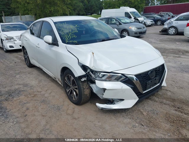 2020 Nissan Sentra მანქანა იყიდება აუქციონზე, vin: 3N1AB8CV8LY303755, აუქციონის ნომერი: 12694626