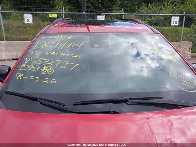Aukcja sprzedaży 2025 Chrysler Pacifica Limited, vin: 2C4RC1GG2SR532737, numer aukcji: 12694704