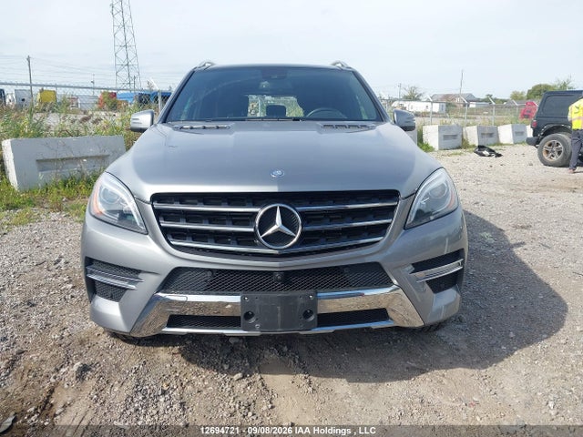 12694721 :رقم المزاد ، 4JGDA2EBXFA556514 vin ، 2015 Mercedes-benz Ml 350 Bluetec مزاد بيع