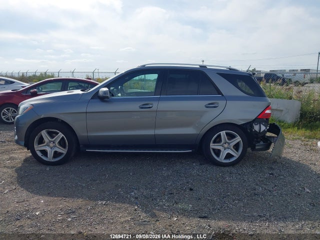 12694721 :رقم المزاد ، 4JGDA2EBXFA556514 vin ، 2015 Mercedes-benz Ml 350 Bluetec مزاد بيع