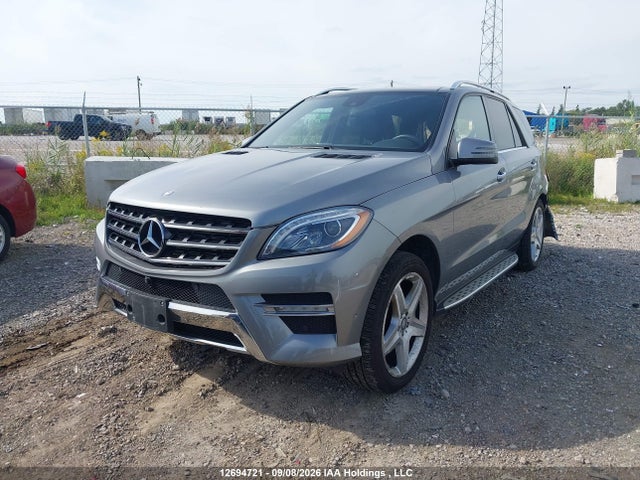 12694721 :رقم المزاد ، 4JGDA2EBXFA556514 vin ، 2015 Mercedes-benz Ml 350 Bluetec مزاد بيع