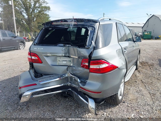 12694721 :رقم المزاد ، 4JGDA2EBXFA556514 vin ، 2015 Mercedes-benz Ml 350 Bluetec مزاد بيع