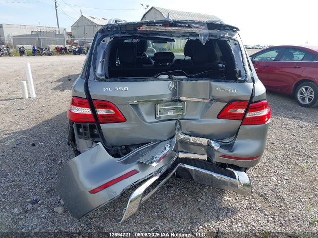 12694721 :رقم المزاد ، 4JGDA2EBXFA556514 vin ، 2015 Mercedes-benz Ml 350 Bluetec مزاد بيع