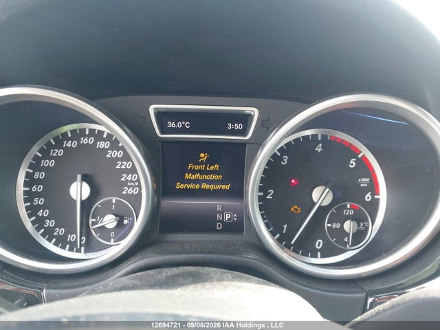 12694721 :رقم المزاد ، 4JGDA2EBXFA556514 vin ، 2015 Mercedes-benz Ml 350 Bluetec مزاد بيع