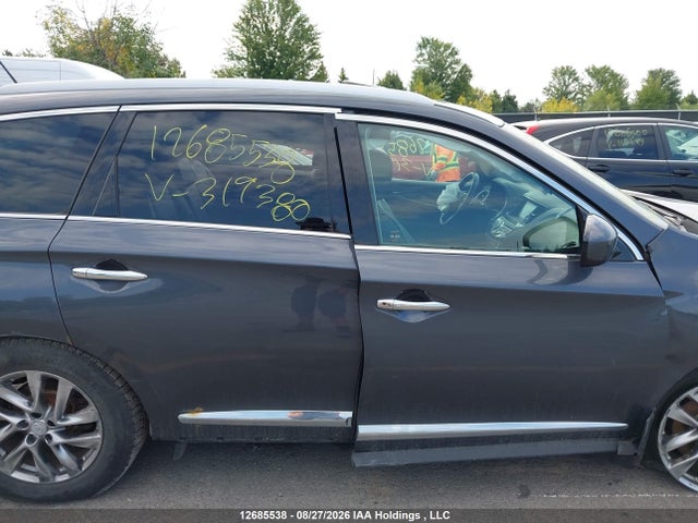 12685538 :رقم المزاد ، 5N1AL0MM6DC319380 vin ، 2013 Infiniti Jx35 مزاد بيع
