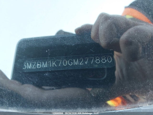 3MZBM1K70GM277880 Mazda Mazda3 Gx