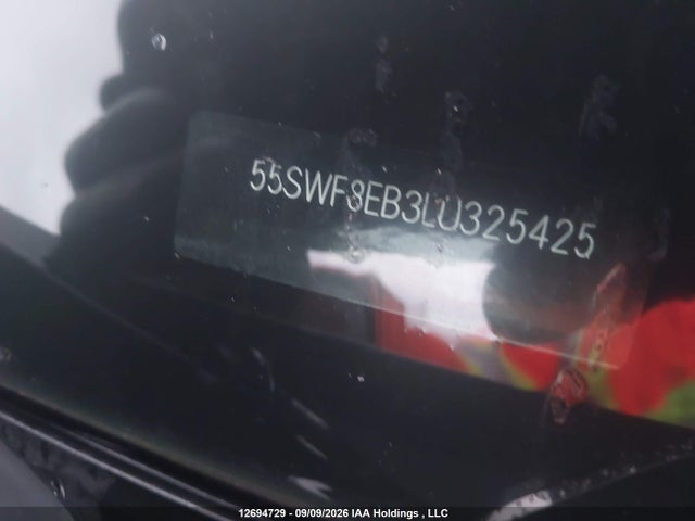 Auction sale of the 2020 Mercedes-benz C 300 4matic, vin: 55SWF8EB3LU325425, lot number: 12694729