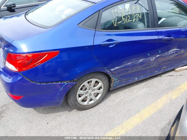 2013 Hyundai Accent Gl მანქანა იყიდება აუქციონზე, vin: KMHCT4AE5DU512224, აუქციონის ნომერი: 12681388