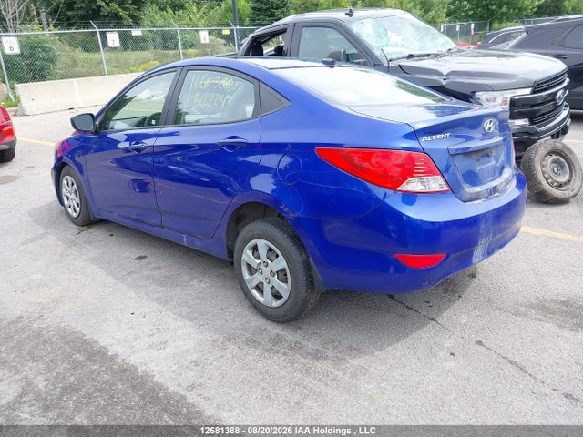 2013 Hyundai Accent Gl მანქანა იყიდება აუქციონზე, vin: KMHCT4AE5DU512224, აუქციონის ნომერი: 12681388