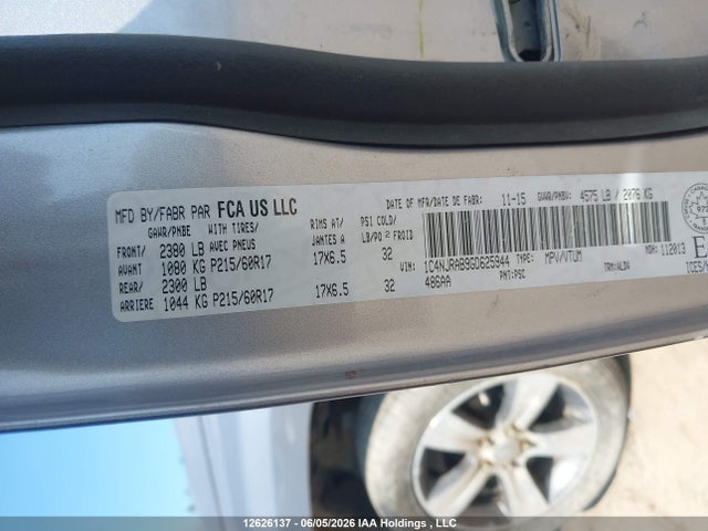 1C4NJRAB9GD625944 Jeep Patriot Sport/north
