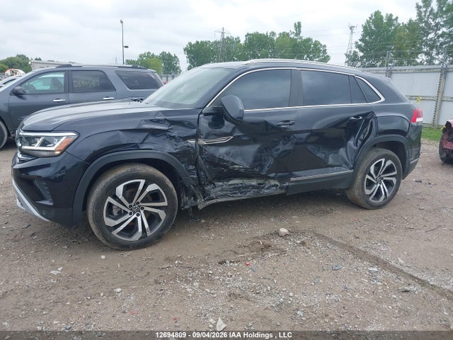 12694809 :رقم المزاد ، 1V2BE2CA5PC201975 vin ، 2023 Volkswagen Atlas Cross Sport Sel مزاد بيع