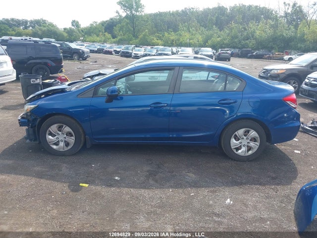 Продаж на аукціоні авто 2013 Honda Civic Lx, vin: 2HGFB2F4XDH031785, номер лоту: 12694829