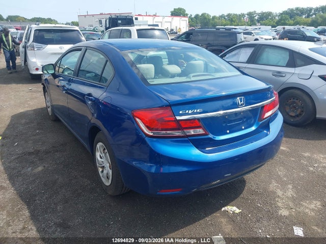 Продаж на аукціоні авто 2013 Honda Civic Lx, vin: 2HGFB2F4XDH031785, номер лоту: 12694829