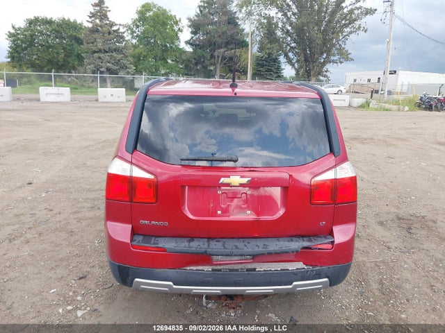 Продаж на аукціоні авто 2012 Chevrolet Orlando Lt, vin: KL77P2EM0CK584004, номер лоту: 12694835