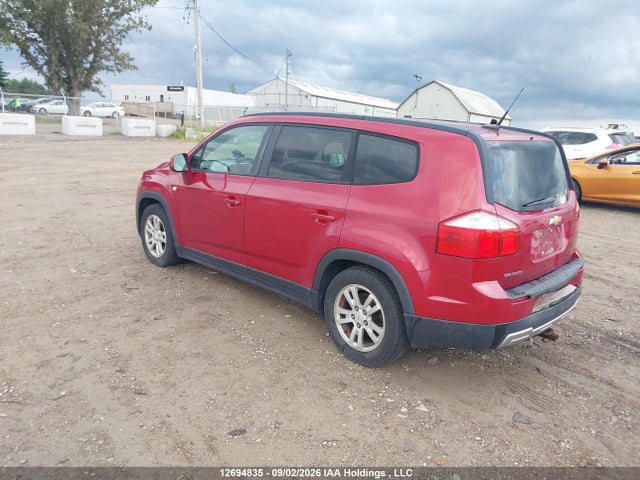 Продаж на аукціоні авто 2012 Chevrolet Orlando Lt, vin: KL77P2EM0CK584004, номер лоту: 12694835
