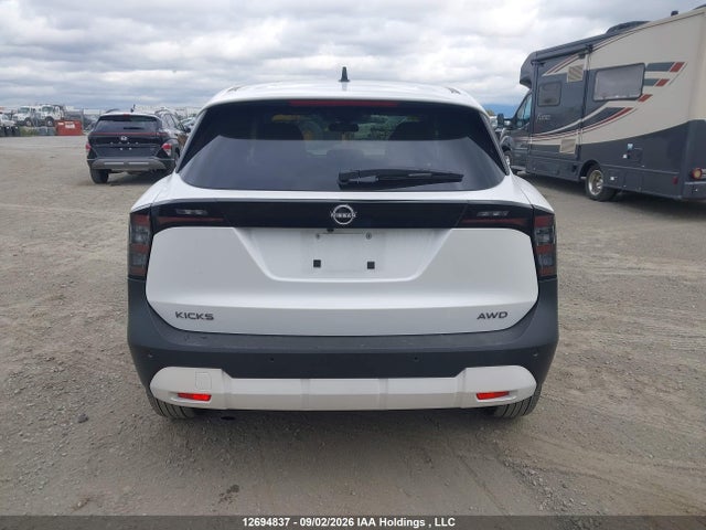 2026 Nissan Kicks Sv მანქანა იყიდება აუქციონზე, vin: 3N8AP6CB8TL379339, აუქციონის ნომერი: 12694837