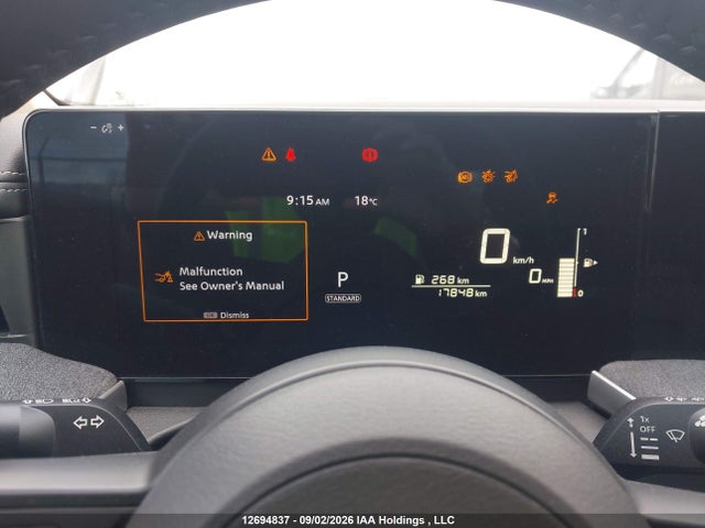 2026 Nissan Kicks Sv მანქანა იყიდება აუქციონზე, vin: 3N8AP6CB8TL379339, აუქციონის ნომერი: 12694837