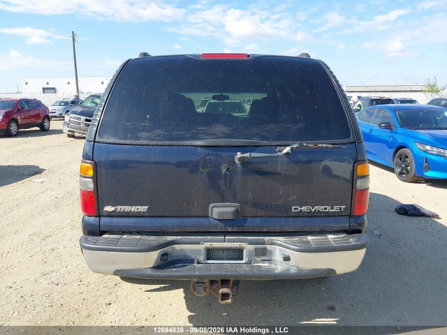 2004 Chevrolet Tahoe K1500 მანქანა იყიდება აუქციონზე, vin: 1GNEK13Z24J270791, აუქციონის ნომერი: 12694838