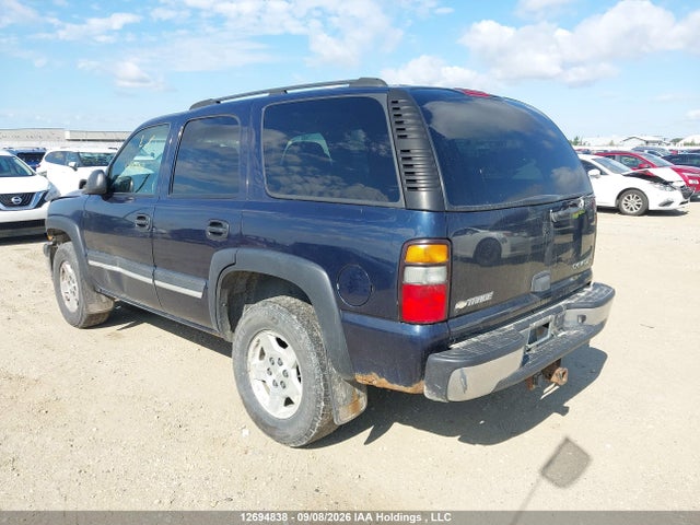 2004 Chevrolet Tahoe K1500 მანქანა იყიდება აუქციონზე, vin: 1GNEK13Z24J270791, აუქციონის ნომერი: 12694838