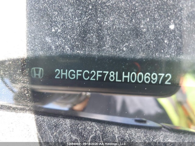 Honda CIVIC EX 2020 2HGFC2F78LH006972 Image 19