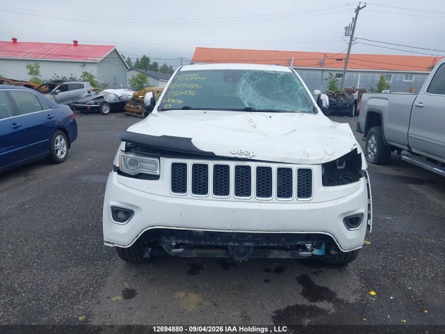 12694880 :رقم المزاد ، 1C4RJFCTXGC320156 vin ، 2016 Jeep Grand Cherokee Overland مزاد بيع