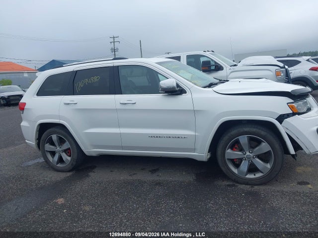 12694880 :رقم المزاد ، 1C4RJFCTXGC320156 vin ، 2016 Jeep Grand Cherokee Overland مزاد بيع