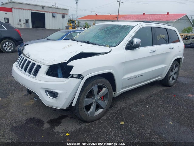 12694880 :رقم المزاد ، 1C4RJFCTXGC320156 vin ، 2016 Jeep Grand Cherokee Overland مزاد بيع