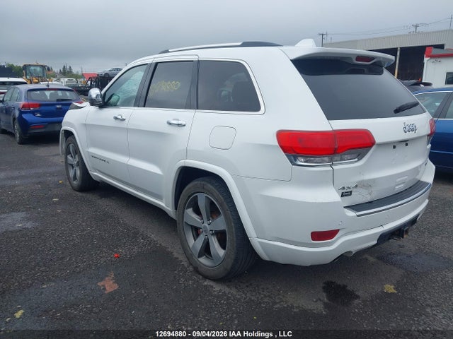 12694880 :رقم المزاد ، 1C4RJFCTXGC320156 vin ، 2016 Jeep Grand Cherokee Overland مزاد بيع