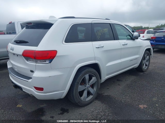 12694880 :رقم المزاد ، 1C4RJFCTXGC320156 vin ، 2016 Jeep Grand Cherokee Overland مزاد بيع