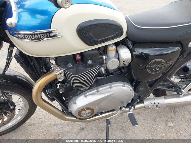 Продаж на аукціоні авто 2026 Triumph Motorcycle Bonneville T120/t120 Black, vin: SMTDU0H24TTCP0920, номер лоту: 12694895
