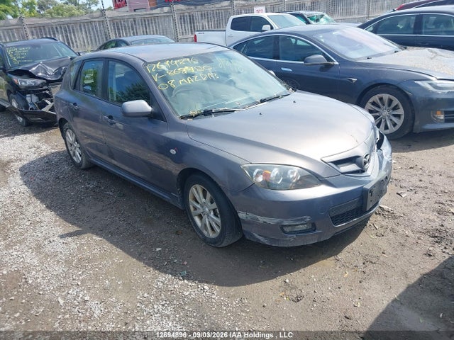 12694896 :رقم المزاد ، JM1BK343581868980 vin ، 2008 Mazda Mazda3 Gs/gt مزاد بيع