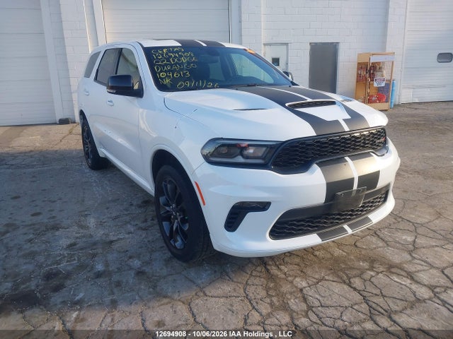 Продаж на аукціоні авто 2022 Dodge Durango Gt, vin: 1C4RDJDG5NC104613, номер лоту: 12694908
